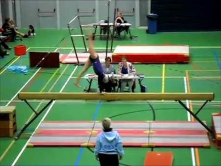 boogje achterover